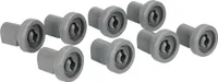 easyPART passend für 5028696700 Electrolux 8x Korbrolle Rolle Rad Oberkorb AEG Zanussi 0 Küppersbusch 435856 Spülmaschine Geschirrspüler