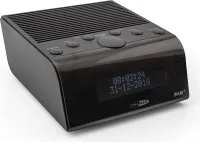 Caliber Uhrenradio mit FM-Radio und DAB+ - Schwarz (HCG011DAB)