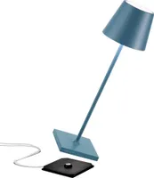 Zafferano Lampe Tischlampe Blau