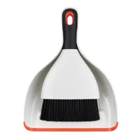OXO Kehrgarnitur 29,9x22,8x6,6cm, weiß/schwarz/rot