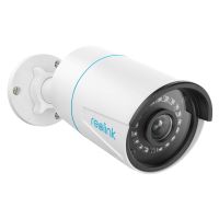 Reolink 5MP PoE IP Kamera Outdoor mit Personen-/Autoerkennung, Zeitraffer, 30m IR Nachtsicht, IP66 Wasserfest, Audio, Micro SD Kartensteckplatz, RLC-510A Weiß
