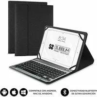 Pokrowiec na tablet i klawiaturę Subblim SUB-KT2-BT0001 10,1" Czarny Hiszpański QWERTY Bluetooth