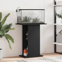 vidaXL Akvarijní stojan černý 60,5x36x72,5 cm odvozený dřevěný výrobek