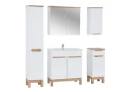 Koupelnový nábytek 80 cm Bali White s košem