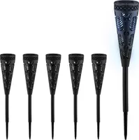 relaxdays Zestaw lamp solarnych z efektem świetlnym
