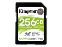 Kingston Canvas Select Plus - Flash-Speicherkarte - 256 GB - SDXC UHS-I