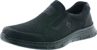 Rieker Herren Slipper Halbschuhe Sneaker B4878-00, Größe:44 EU, Farbe:Schwarz