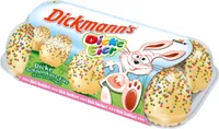 Dickmanns Super Dicke Eier Schaumküsse mit bunten Crisps 8er 206g