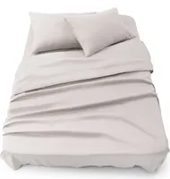 Blumtal 3-teiliges Bettlaken Set - Spannbettlaken 160 x 200 -