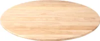Drehplatte aus Gummibaumholz, Continenta, Ø 40cm