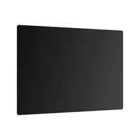 Szklana deska ochronna CZARNA CZERŃ 60x52cm deska do krojenia kuchenna płyta ochronna taca szklana