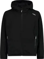 Cmp Kid Jacket Fix Hood Nero Nero 128