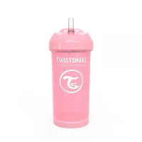 Twistshake Straw Cup 360ml Pastel Purple 6+m - Twistshake