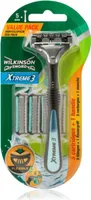 Wilkinson Sword Xtreme 3 Clampack, 1 Rasiermesser + 4 Klingen