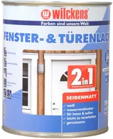 Wilckens Fenster- & Türenlack 2in1 seidenmatt, 750 ml, Weiß