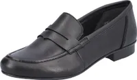 Rieker Damen Halbschuhe Penny Loafer Slipper 51954, Größe:42 EU, Farbe:Schwarz