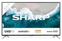 SHARP 50BL5EA Android TV 126 cm (50 Zoll) 4K Ultra HD LED Fernseher (Smart TV, Harman Kardon, Google Assistant)