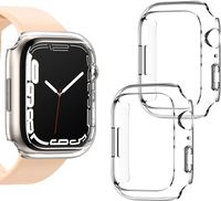 Für Apple Watch Series 7 41mm Schutzhülle, Klare Anti-Kratz Abdeckung Ersatz Cover iWatch Schutz Zubehör für iWatch Series 7