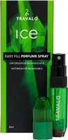 Travalo Perfume Pod Ice plniteľný rozprašovač parfumu Green 5 ml