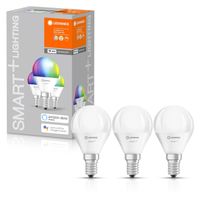 LEDVANCE SMART+ LED CLASSIC P 40 BOX K DIM RGBW WiFi Matt E14 Tropfen 3er Pack