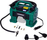 Vonroc Luftpumpe Kompressor - Akku, 20V, tragbar, Auto & Fahrrad