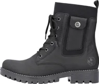 Rieker Schnürboots schwarz 38