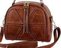 Damen-Retro-Schulter-Handtasche Briefträger-Geldbörse
