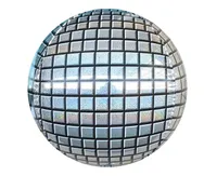 Mittel)Spiegel-Disco-Kugel Silberne