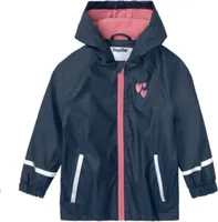 Lupilu Mädchen Matsch und Buddeljacke Gefüttert Wind- und wasserdicht  Navy 110 - 116