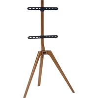 InLine® woodstand TV-Standfuß, Dreibein, für LED-TV 45-65 (114-165cm), max. 40kg
