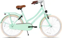 SJOEF City Kinderfahrrad 24 Zoll | Ab 8-12 Jahren | Kinder Fahrrad für Mädchen / Jugend | EN4210  | V-Brake & Rücktrittbremse | Reflektoren & Schloss - Türkis