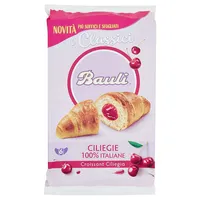Bauli croissanty s třešňovou náplní 6 kusů karton 300g