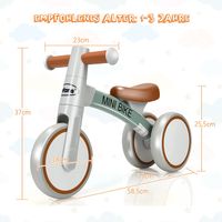 3IN1 Laufrad Dreirad Lernlaufrad Kinderlaufrad Kinder Roller Fahrrad Balance Rad