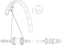 Mavic Deemax Dh Hinterradfelge Schwarz 650B - 27.5´´ 2 Schwarz 650B - 27.5´´ 2