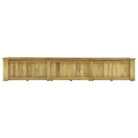 vidaXL Zvýšená posteľ 291 x 50 x 50 cm Impregnované borovicové drevo