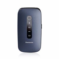 Panasonic KX-TU550 7,11 cm (2.8') Blau Einsteigertelefon