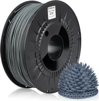 MIDORI® 3D Drucker 1,75mm PLA Filament 1kg Spule Rolle Premium Signalgrau RAL7000