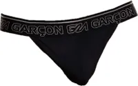 Garçon - Pánske tangá - Stringy Black - Black - 1 x veľkosť S