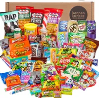 Holy Sweet Box | Kennenlernbox mit 75 beliebten Süßigkeiten aus USA und Korea | Geschenkidee für besondere Anlässe wie zum Geburtstag
