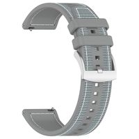 INF Silikon-Uhrenarmband für Samsung Galaxy Watch 3 45 mm Grau