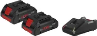 Bosch Starter Set Standard 2x ProCORE18V 4.0Ah + GAL 18V-40