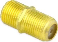 1x SAT F-Buchse Verbinder Kupplung Doppelbuchse Koaxial Kabel Adapter Verbinder