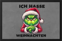 Ich Hasse Weihnachten Fußmatte Weihnachtsmuffel Sarkasmus Anti-Weihnachten Geschenkidee
