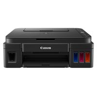 Canon PIXMA G2411, Tintenstrahl, Farbdruck, 4800 x 1200 DPI, 100 Blätter, A4, Schwarz Multifunktionsdrucker, USB