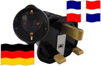 Urlaubsstecker DomRep. für Geräte aus Deutschland