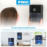 Pingi Vida 1S Entfeuchter, Luftentfeuchter, DeHumidifier für Räume bis 30qm²
