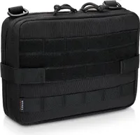 040 Parts Tactical Molle Pouch, uniwersalna do outdooru i podróży, kompatybilna z Molle Board - czarna