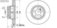 2x BREMSSCHEIBE BELßFTET Ø 330 MM (24.0124-0248.1) U.A. FßR BMW BREMSSCHEIBEN Vorne von ATE (Set24.0124-0248.1) Bremsanlage Bremsscheibenset, Scheibenbremse, Satz, Bremsscheibensatz