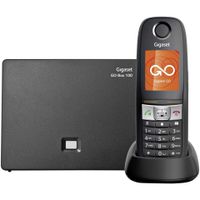 Gigaset E630A GO Schnurlostelefon mit Anrufbeantworter schwarz