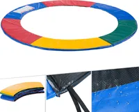 Osłona krawędzi trampoliny AREBOS, osłona sprężyn, ochrona krawędzi, 427 cm, wykonana z PVC i PE, odporna na rozdarcia, w 100% odporna na promieniowanie UV, kolorowa